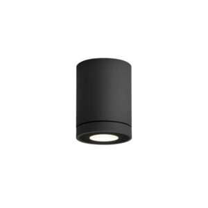 WEVER & DUCRE - TUBE 1.0 PAR16 noir texturé GU10 plafond extérieur down ronde - 734120B0