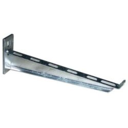 Détails visibles de Console murale acier galvanisé à chaud 250 mm pour Console murale