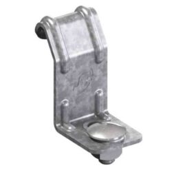 Détails visibles de Étrier 42 acier galvanisé pour échelle à câbles pour Etrier de console