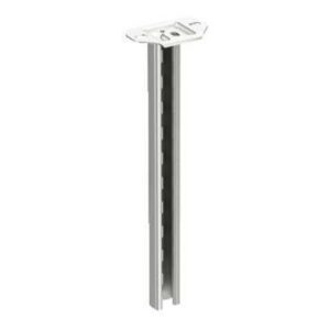WIBE - Montant de suspension 2F Tôle d'acier galvanisée à chaud Longueur: 280 mm - 717196
