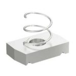 WIBE - écrou coulissant 24S Acier galvanisé à chaud écrou M8 - 716407