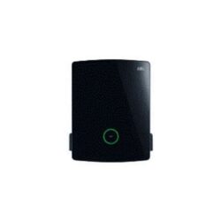 Borne de recharge eM4 twin 22 kW noire, configuration visible