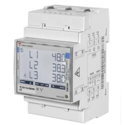 Compteur d'énergie triphasé 65A Power Meter, configuration visible