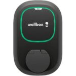 Wallbox - Pulsar Max Socket EU 7.4kW / w/shutter / Type2 / Noir / 2% + Weld. Prot - PLP4-W-2-2-9-002