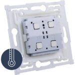 Weinzierl - Weinzierl KNX TP drukknopinsert + temp 420.1 secure - voor Niko 2/4v - WZ5528