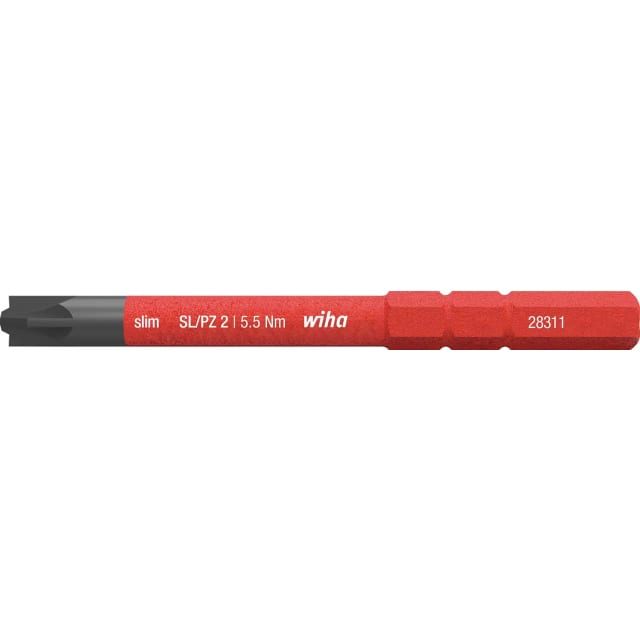 Wiha - Embout FLimBit electric PlusMin/Pozidriv FL/PZ2 x 75mm - 34590 Wiha - Embout FLimBit electric PlusMin/Pozidriv FL/PZ2 x 75mm - 34590