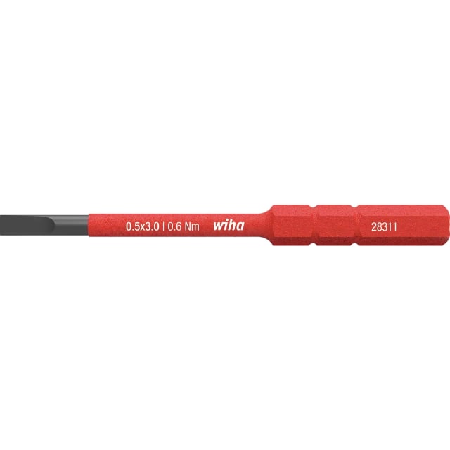 Wiha - Embout slimBit electric Fente 3 Wiha - Embout slimBit electric Fente 3