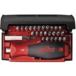 Wiha - Jeu d'embouts Collector Security Standard 25mm 1/4'' C6