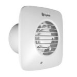 Xpelair - Vent. mural Simply Silent DX100HTS - carré - humidist. + minuteur - 54/76m³/h - A0009828
