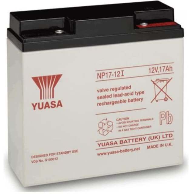Yuasa - Batterie np 12v 17ah - NP17-12 Yuasa - Batterie np 12v 17ah - NP17-12