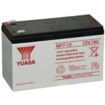 Yuasa - Batterie plomb-acide NP - 12V 7Ah - NP7-12