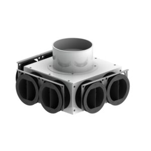 ZEHNDER - Caisson de distribution d'air 3*2 DN 90 avec raccordement DN 125 - 990323070