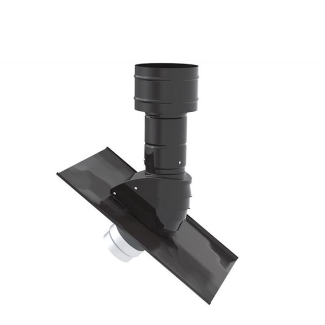 ZEHNDER - ComfoEdge - Goulotte de toit réglable 6-60° - DN200 mm - noir - 990430615 ZEHNDER - ComfoEdge - Goulotte de toit réglable 6-60° - DN200 mm - noir - 990430615