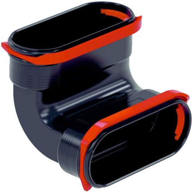ZEHNDER - ComfoFit - Coude vertical 90° flat 51 - RLC - 990322200 ZEHNDER - ComfoFit - Coude vertical 90° flat 51 - RLC - 990322200
