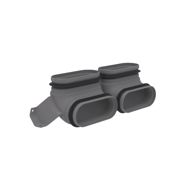 ZEHNDER - ComfoFlat - Coude double CK 300 V - Vertical 90° - 990322022 ZEHNDER - ComfoFlat - Coude double CK 300 V - Vertical 90° - 990322022
