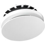 ZEHNDER - ComfoValve Luna E125 Bouche de ventil. design extraction -RAL9016 - max. 90m³/h - 705613128