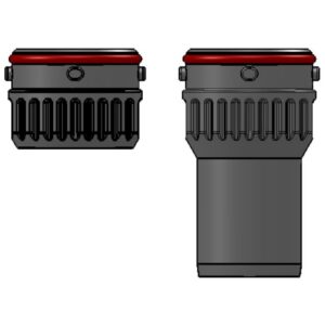 ZEHNDER - Ensemble connecteurs évac. condensats ComfoAir Pro 300 - 400508006