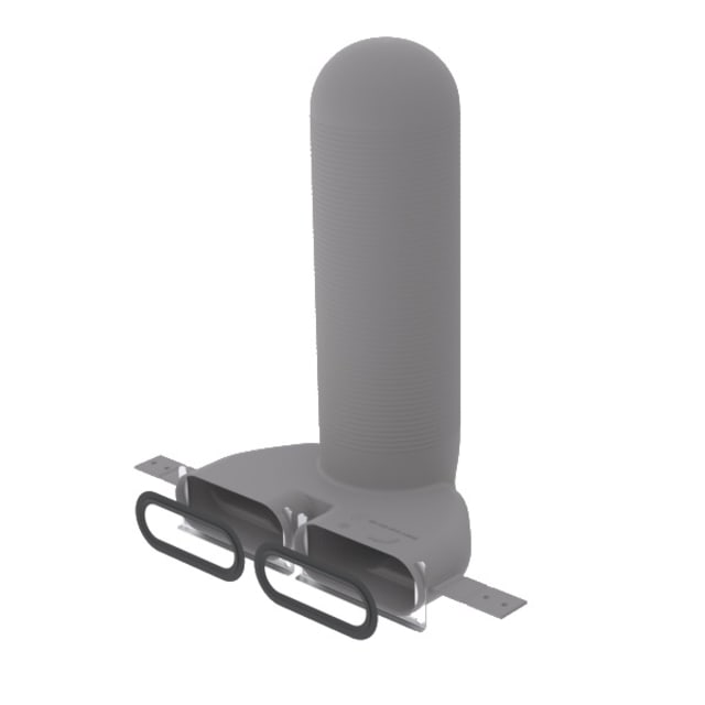 ZEHNDER - Plenum CLRF 90° - 2xComfoTube Flat - racc. latéral - 100m³/h - L=300mm - 990322063 ZEHNDER - Plenum CLRF 90° - 2xComfoTube Flat - racc. latéral - 100m³/h - L=300mm - 990322063
