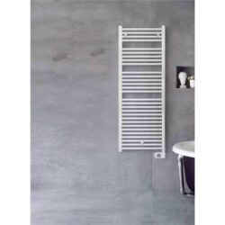 ZEHNDER - Sèche-serviettes AURA elektrisch PBEZ-080-40/MQ L400 H786-860 300W RAL9016 - PBEZ-080-40/MQ