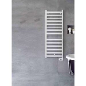 ZEHNDER - Sèche-serviettes AURA elektrisch PBEZ-120-60/MQ L600 H1226-1300 750W RAL9016 - PBEZ-120-60/MQ