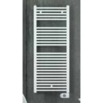 ZEHNDER - Sèche-serviettes AURA elektrisch PBEZ-180-60/MQ L600 H1866-1940 1000W RAL9016 - PBEZ-180-60/MQ