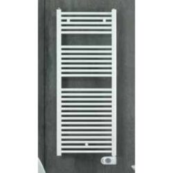 ZEHNDER - Sèche-serviettes AURA elektrisch PBEZ-180-60/MQ L600 H1866-1940 1000W RAL9016 - PBEZ-180-60/MQ