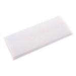 Bride de fixation rectangulaire blanche pour luminaire ATEX Saturno BRD001