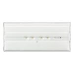 ZEMPER - DIANA FLAT AUTOTEST 150lm NP 3h IP44/IK07 BLANC 230V 50Hz - LDF9150LX3 – Image 2