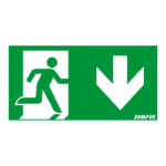 ZEMPER - PICT. DIANA FLAT HOMME + FLÈCHE VERS LE BAS - APV619