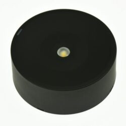 Bloc de secours LED noir 250 lm 1 h IP42, montage Pose murale/au plafond