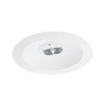 ZEMPER - SPAZIO ROUND P SMARTZ 280lm P/NP 1h IP42/IK04 BLANC 230V 50Hz - LSR9251LWP