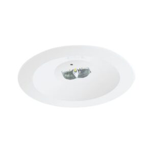 ZEMPER - SPAZIO ROUND P SMARTZ 280lm P/NP 1h IP42/IK04 BLANC 230V 50Hz - LSR9251LWP