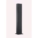 Zaptec - Zaptec Poteau Montage Column - Pour Pro & Go - Aluminium - Montage au sol - 900-00173