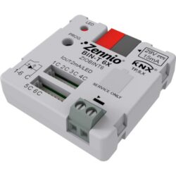 Zennio - BIN-T 6X - Module d'entrée KNX binaire 6P - ZEZIOBINT6