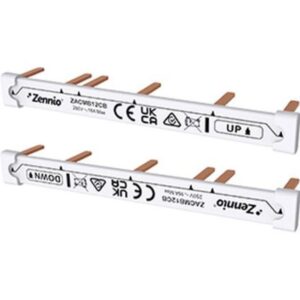 Zennio - Peigne de pontage des communs pour MAXinBOX 12 - Accessoire KNX - ZEZACMB12CB
