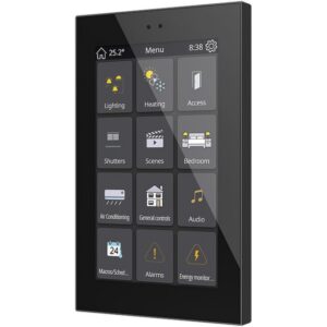 Zennio - Z50 (Anthracite) - Écran tactile KNX 5 - ZEZVIZ50A