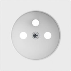 Zennio - ZS55 - Penaarde centraalplaat (Mat wit) - ZE830000609