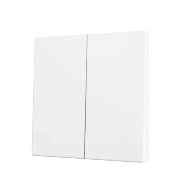 Zennio - ZS55 Touche double (bas) bouton poussoir KNX Soft (Blanc mat) - ZEZS55CSOFT22MW Zennio - ZS55 Touche double (bas) bouton poussoir KNX Soft (Blanc mat) - ZEZS55CSOFT22MW