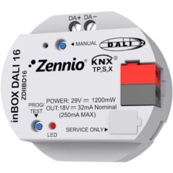 Zennio - inBOX DALI 16 - Passerelle KNX DALI - ZEZDIIBD16