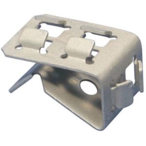 Adaptateur d attache serre câbles acier galvanisé pour fixation de câbles 12 20 mm