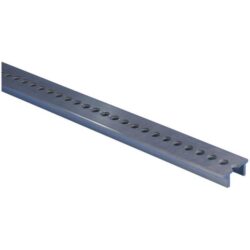 Détails visibles de Profil perforé aluminium CABS longueur 2 m pour Rail / profil perforé