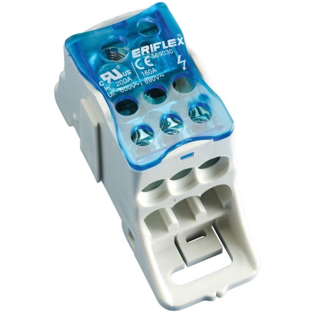 nVent Eriflex - Répartiteur unipolaire UDJ 160A - 569030 nVent Eriflex - Répartiteur unipolaire UDJ 160A - 569030