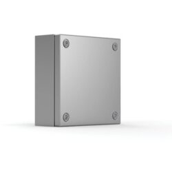 Détails visibles de Boîtier terminal inox 304 IP66 200x200x120 pour Boîtes de dérivation étanches