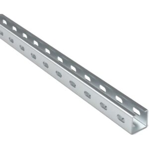 nVent Hoffman - Profilés en C20x40 perforé 2m (10 pcs.) - CP2040H