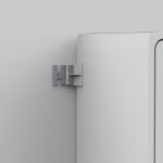 nVent Hoffman - fixation murale inox 304 UDP/T avec toit (4 pcs.) - UWB02