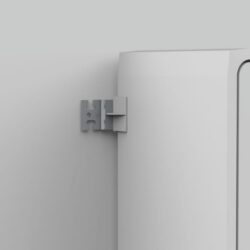 nVent Hoffman - fixation murale inox 304 UDP/T avec toit (4 pcs.) - UWB02