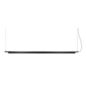 Suspension LED noire Compendium 930, forme et finition du produit visibles