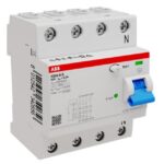 Détails visibles de Interrupteur différentiel sélectif type B 4P 63A 300mA pour Interrupteurs différentiels