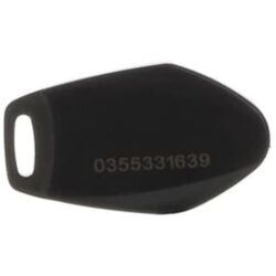 Détails visibles de Badge de proximité noir avec carte d'identification pour Badges et cartes