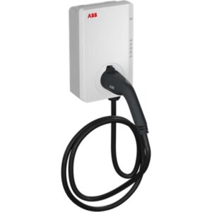 ABB - Terra AC Wallbox Type 2 câble 5m triphasé 32A 22kW RFID 4G pour recharge VE - 6AGC082157